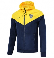 18-19 Boca Juniors Yellow Woven Windrunner Jacket