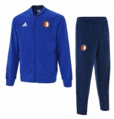 18-19 Feyenoord Blue Training Suit (Jacket+Trouser)