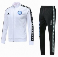 18-19 Napoli White Training Suit (Jacket+Trouser)