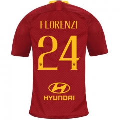 18-19 AS Roma FLORENZI 24 Home Soccer Jersey Shirt