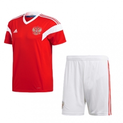 Russia 2018 World Cup Home Soccer Uniform (Jersey + Shorts)