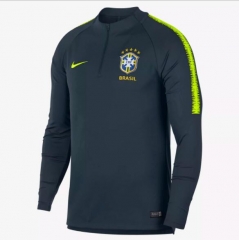 Brazil World Cup 2018 Training Sweat Shirt Black