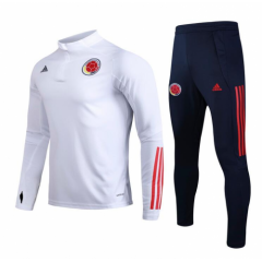 2020 Colombia White Tracksuits Top and Pants