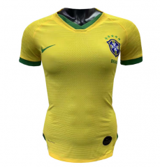 Player Version Women Brazil 2019 FIFA World Cup Away Soccer Jersey Shirt