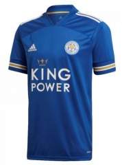 20-21 Leicester City Home Soccer Jersey Shirt