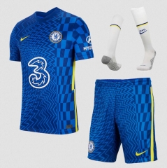 21-22 Chelsea Home Soccer Full Kits