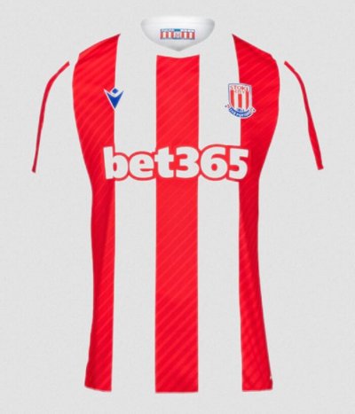 21-22 Stoke City Home Soccer Jersey Shirt