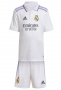 Children 22-23 Real Madrid Home Soccer Uniforms