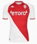 22-23 AS Monaco Home Soccer Jersey Shirt