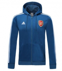 19-20 Arsenal Blue Hoodie Jacket