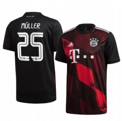 Thomas Müller 25 Bayern Munich 20-21 Third Soccer Jersey Shirt