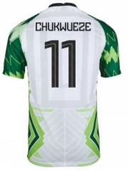 CHUKWUEZE 11 2020 Nigeria Home Soccer Jersey Shirt