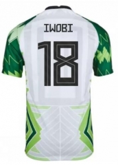 IWOBI 18 2020 Nigeria Home Soccer Jersey Shirt