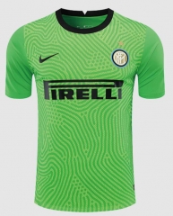 20-21 Inter Milan Green Goalkeeeper Soccer Jersey Shirt