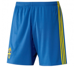 Sweden 2018 World Cup Home Soccer Shorts