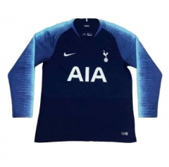 18-19 Tottenham Hotspur Away Long Sleeve Soccer Jersey Shirt