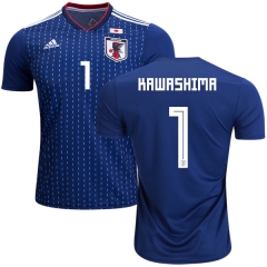 Japan 2018 World Cup EIJI KAWASHIMA 1 Home Soccer Jersey Shirt