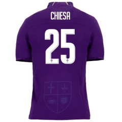 18-19 Fiorentina CHIESA 25 Home Soccer Jersey Shirt