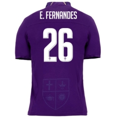 18-19 Fiorentina FERNANDES 26 Home Soccer Jersey Shirt