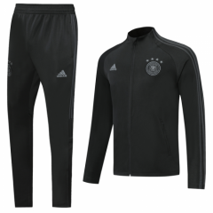 2020 Euro Germany Full Black Training Jacket and Pants