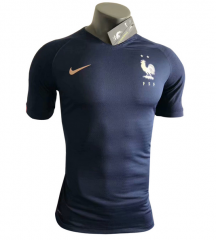 Player Version France 2019 FIFA World Cup Home Soccer Jersey Shirt