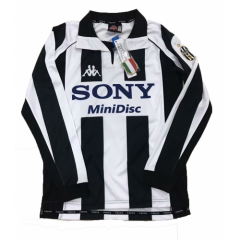 Retro Long Sleeve Juventus 97-98 Home Soccer Jersey Shirt