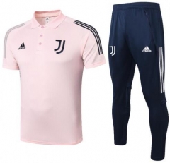 20-21 Juventus Pink Polo Sets