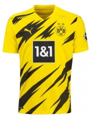 Player Version 20-21 Borussia Dortmund Home Soccer Jersey Shirt