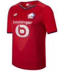21-22 Lille OSC Home Soccer Jersey Shirt