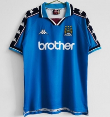 Retro 1997-99 Manchester City Away Soccer Jersey Shirt