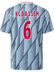 Davy Klaassen 6 Ajax 20-21 Away Soccer Jersey Shirt