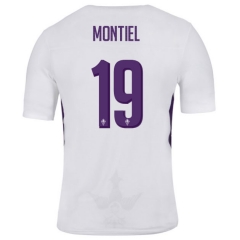 18-19 Fiorentina MONTIEL 19 Away Soccer Jersey Shirt