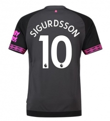 18-19 Everton Sigurdsson 10 Away Soccer Jersey Shirt
