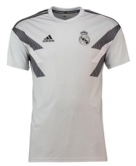 18-19 Real Madrid Grey Training Shirt