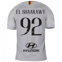 18-19 AS Roma EL SHAARAWY 92 Away Soccer Jersey Shirt