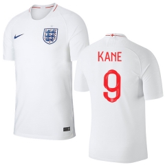 England 2018 FIFA World Cup HARRY KANE 9 Home Soccer Jersey Shirt
