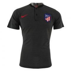 18-19 Atletico Madrid Black Polo Shirt