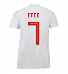 Japan 2018 World Cup Away Endo Soccer Jersey Shirt