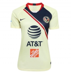 Women 18-19 Club America Home Soccer Jersey Shirt