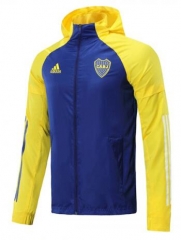 20-21 Boca Junior Yellow Blue Wind Jacket