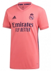 20-21 Real Madrid Pink Away Soccer Jersey Shirt