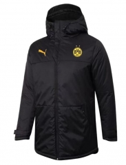 21-22 Dortmund Black Long Winter Jacket