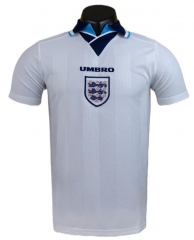 Retro 1996 England Home Soccer Jersey Shirt