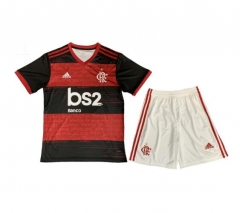 Children 20-21 Flamengo Home Soccer Uniforms