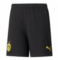 21-22 Borussia Dortmund Black Soccer Shorts