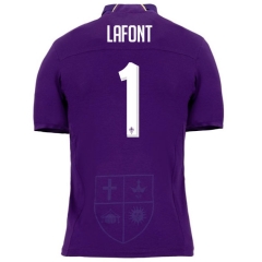 18-19 Fiorentina LAFONT 1 Home Soccer Jersey Shirt