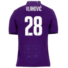 18-19 Fiorentina VLAHOVIC 28 Home Soccer Jersey Shirt