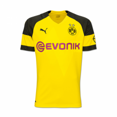 18-19 Borussia Dortmund Home Soccer Jersey Shirt