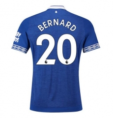 18-19 Everton Bernard 20 Home Soccer Jersey Shirt