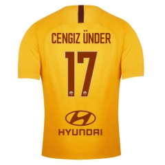 18-19 AS Roma CENGIZ UNDER 17 Third Soccer Jersey Shirt
